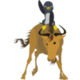  [Tux riding a strong GNU] 